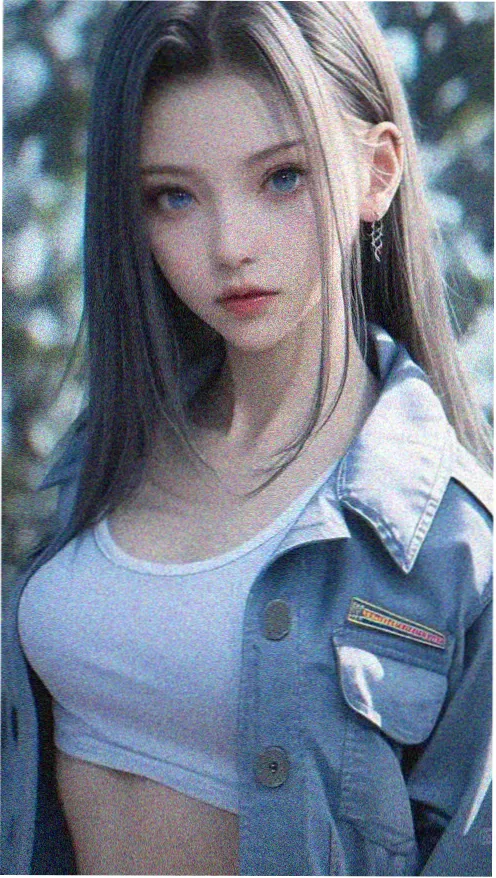 白冰演的电视剧《隋唐演义》萧美娘剧照